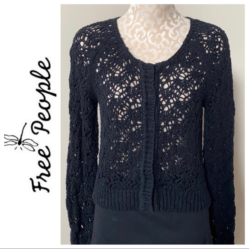 Free People Chain Of Love Sweater
